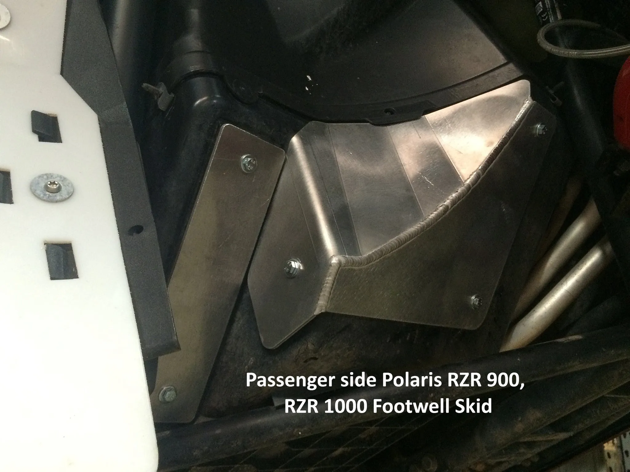 Footwell Skid Plate Set  |  Polaris RZR 900 Trail, Premium and Ultimate Models