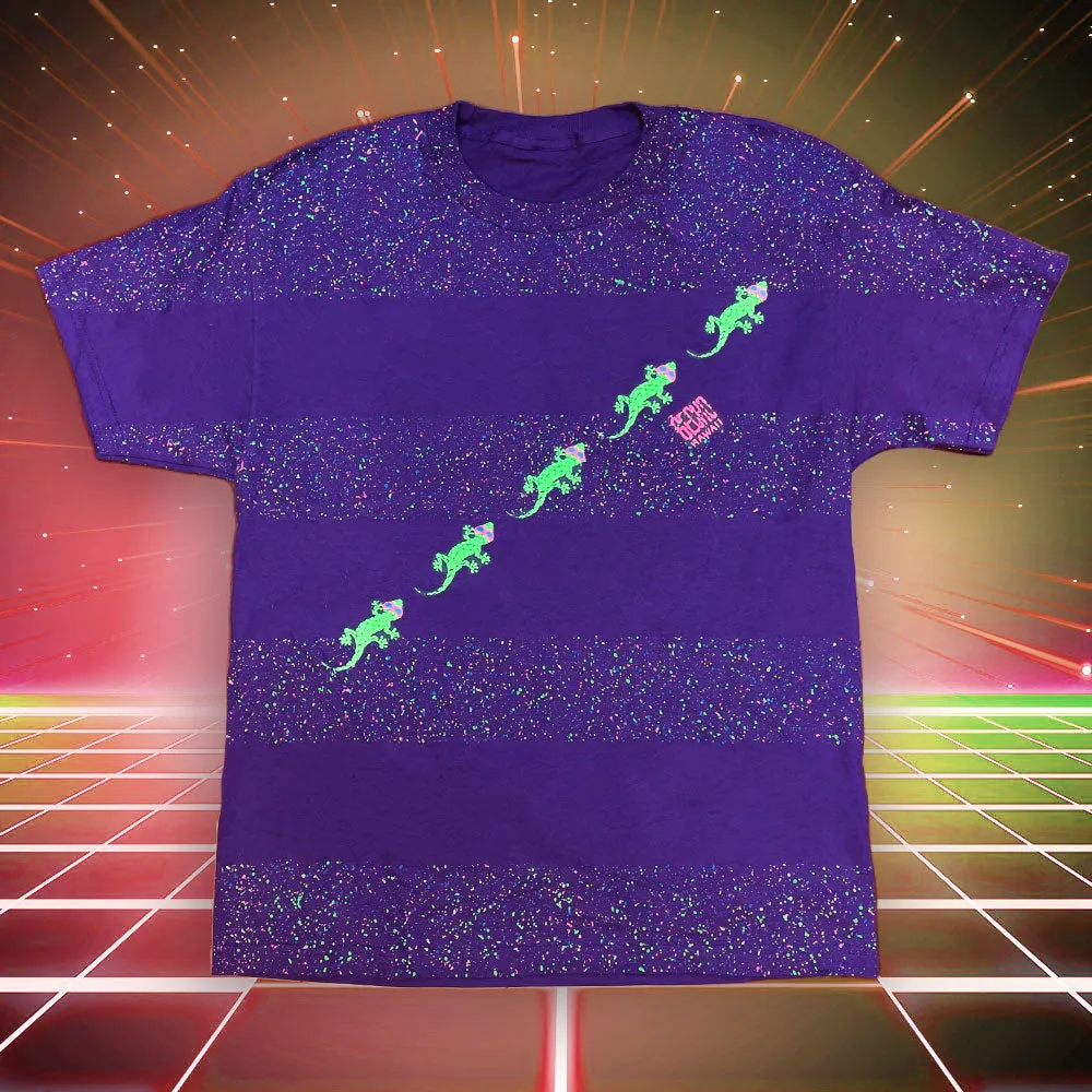 Gecko Trail (BEEFY-T) - 1987 Purple SPLATTER Stripe