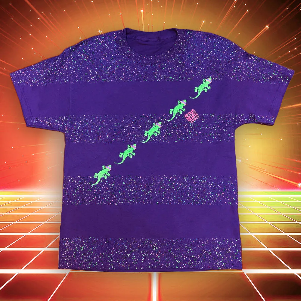 Gecko Trail (BEEFY-T) - 1987 Purple SPLATTER Stripe