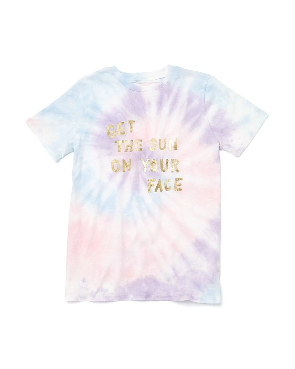 Get the Sun on Your Face Tie-Dye Tee