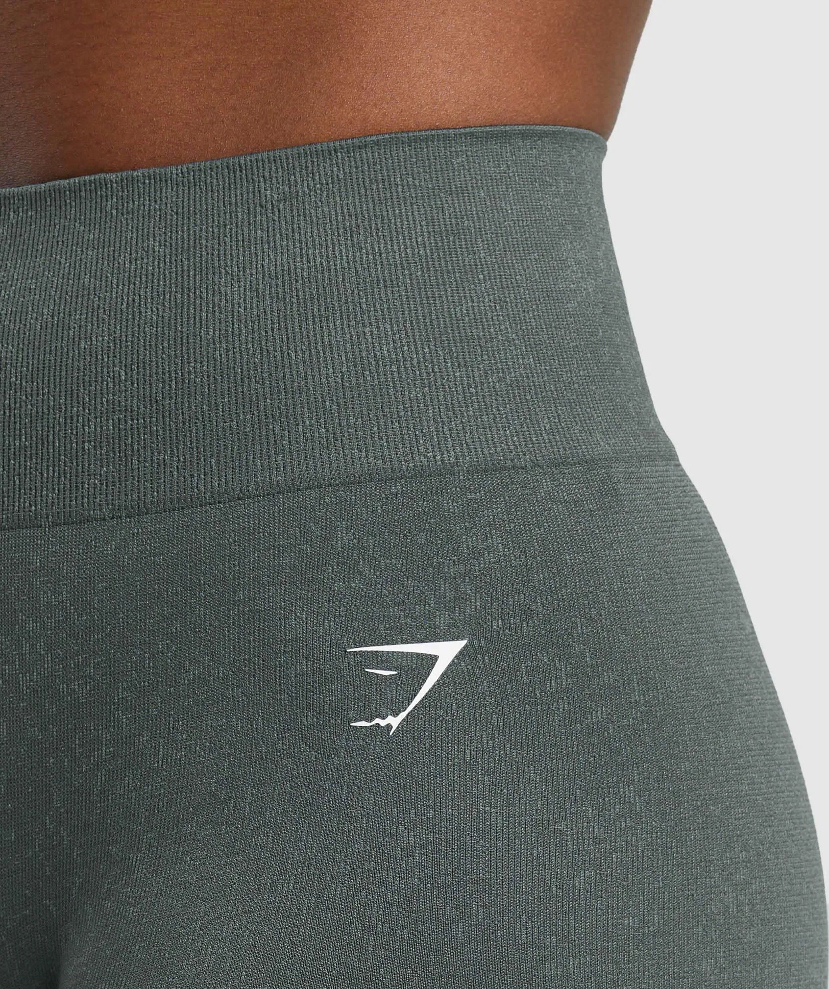 Gymshark Adapt Fleck Seamless Shorts - Slate Teal/Cargo Teal