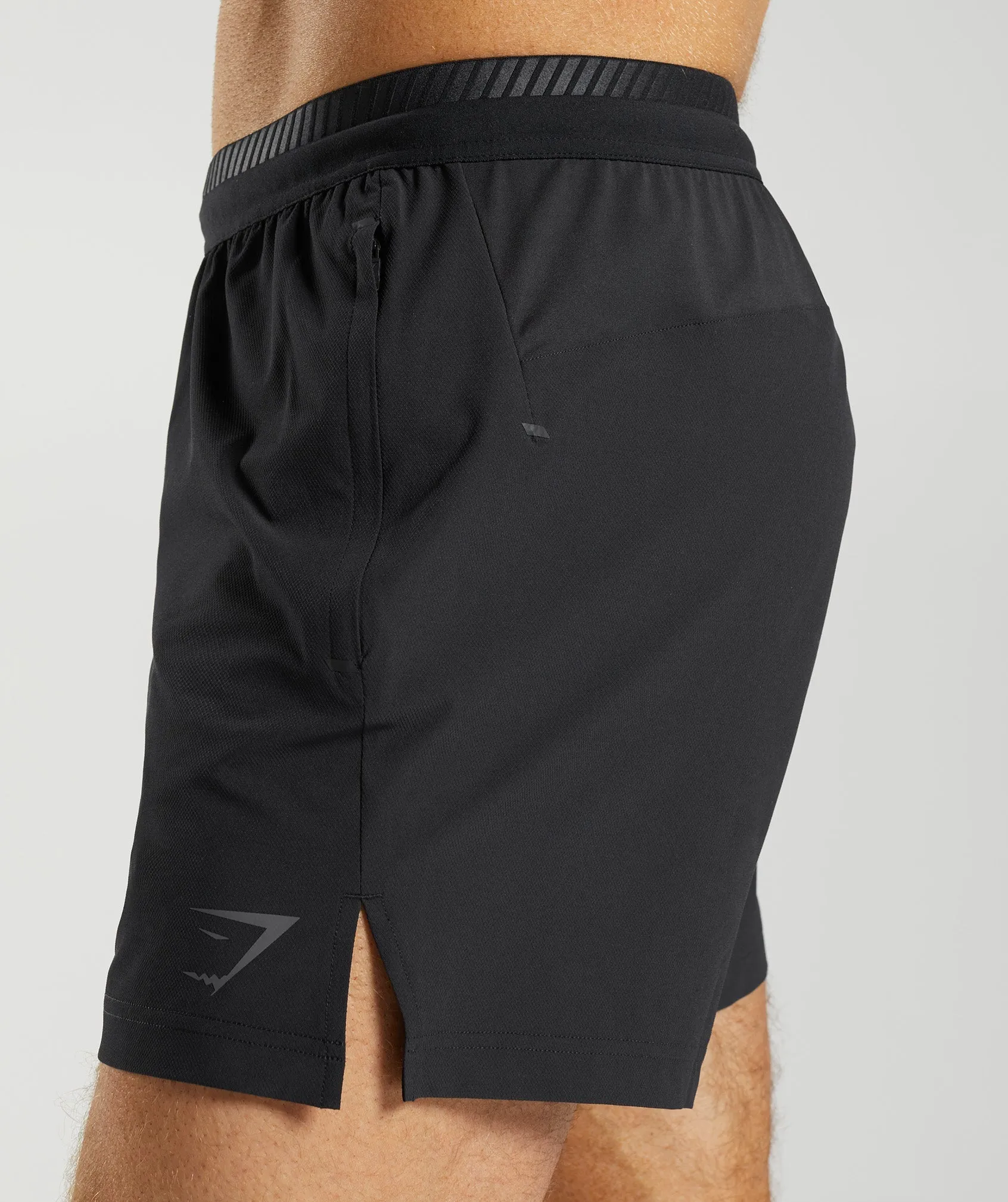 Gymshark Apex 5" Hybrid Shorts - Black