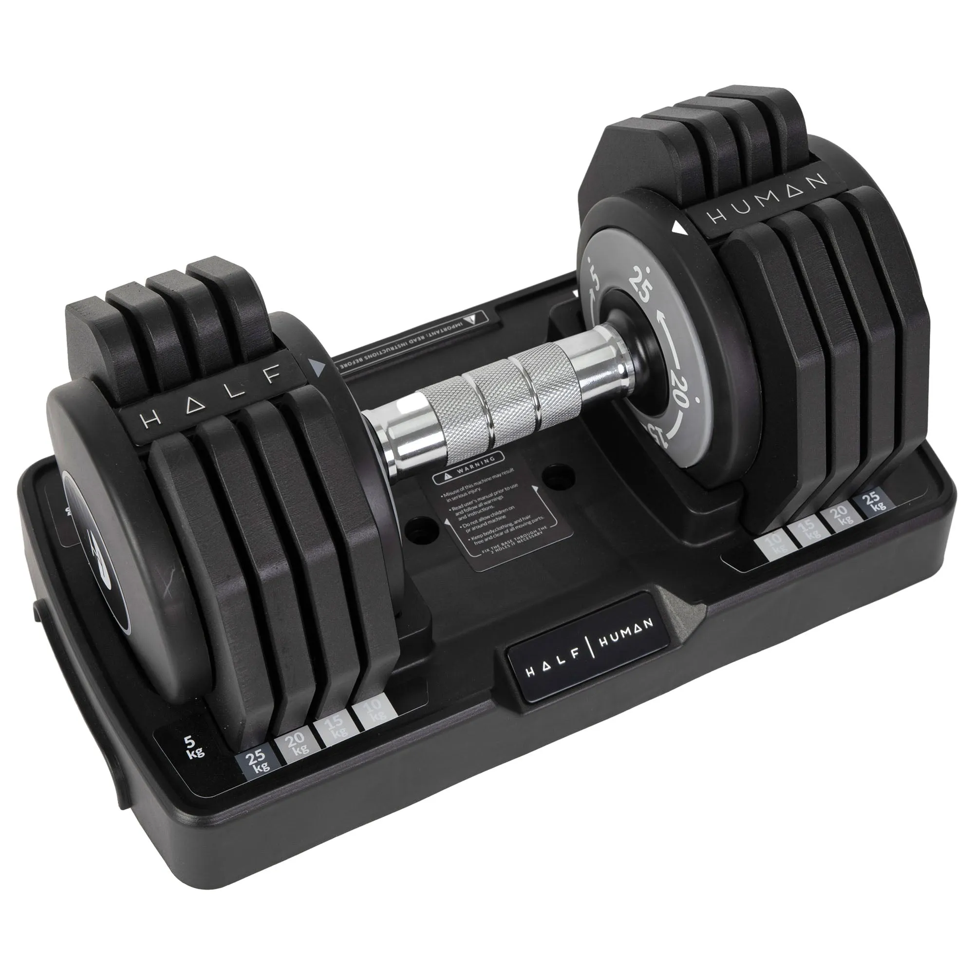 Half Human 25kg Adjustable Dumbbell