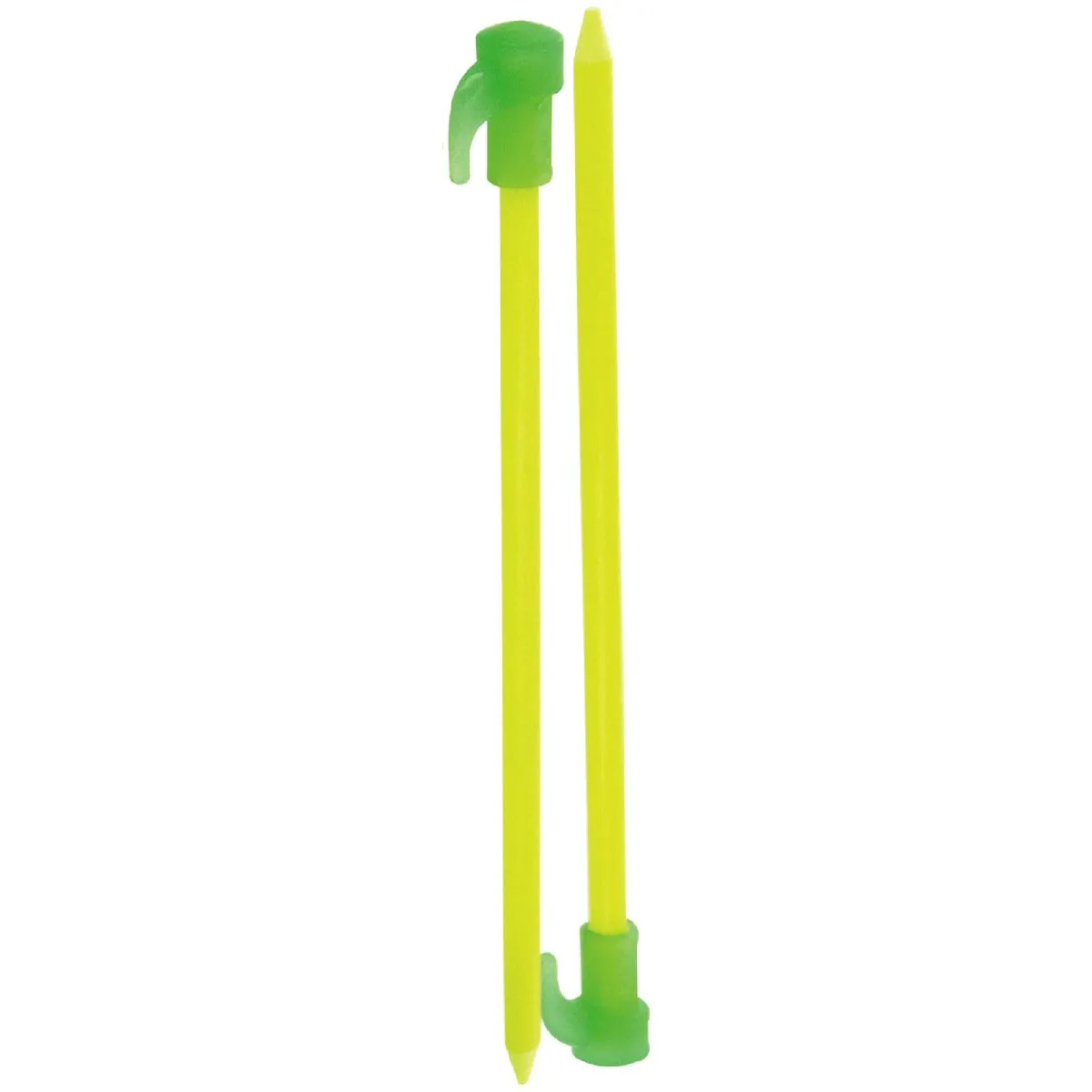 Highlander 20cm Fluorescent Pegs 6 Pack