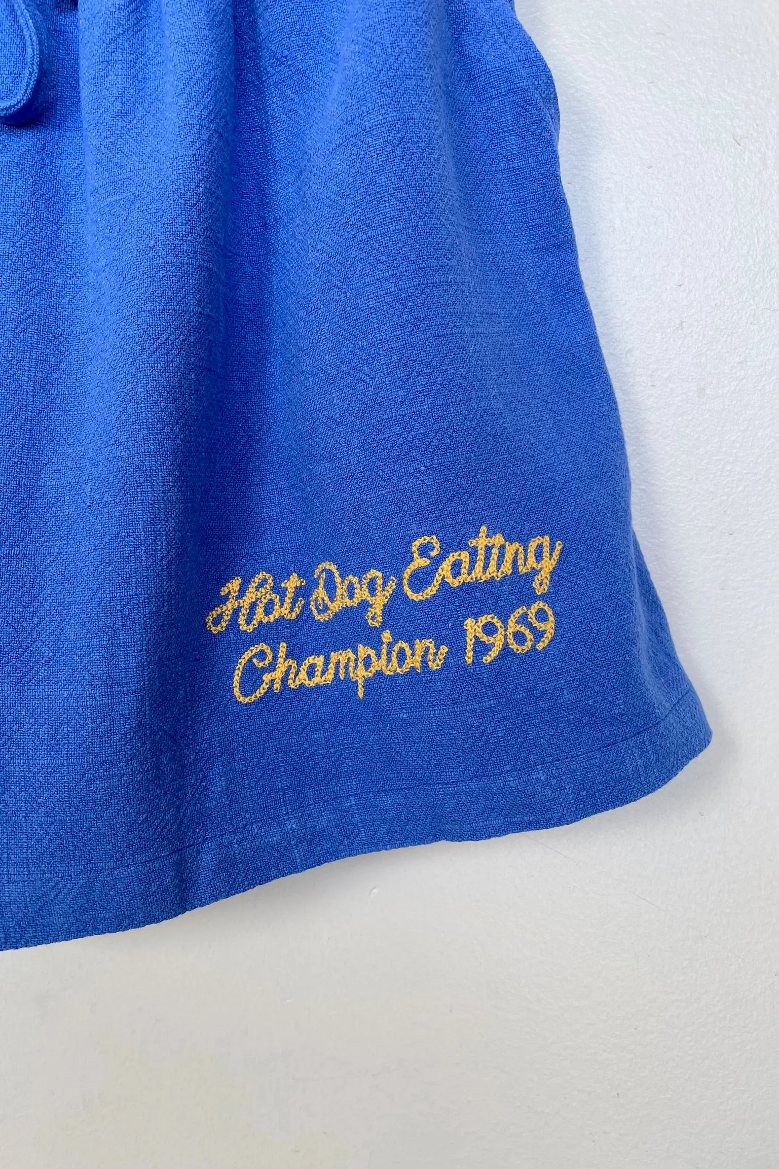 Hot Dog Eating Champion Drawstring Shorts