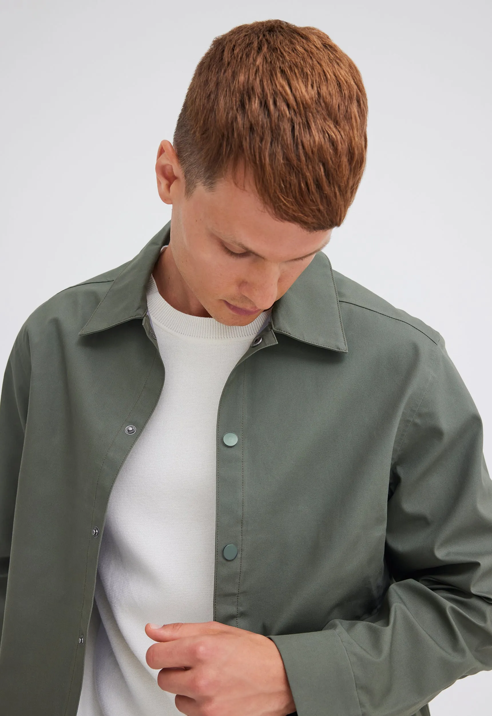 Hursch Waterproof Jacket - Kelp Green