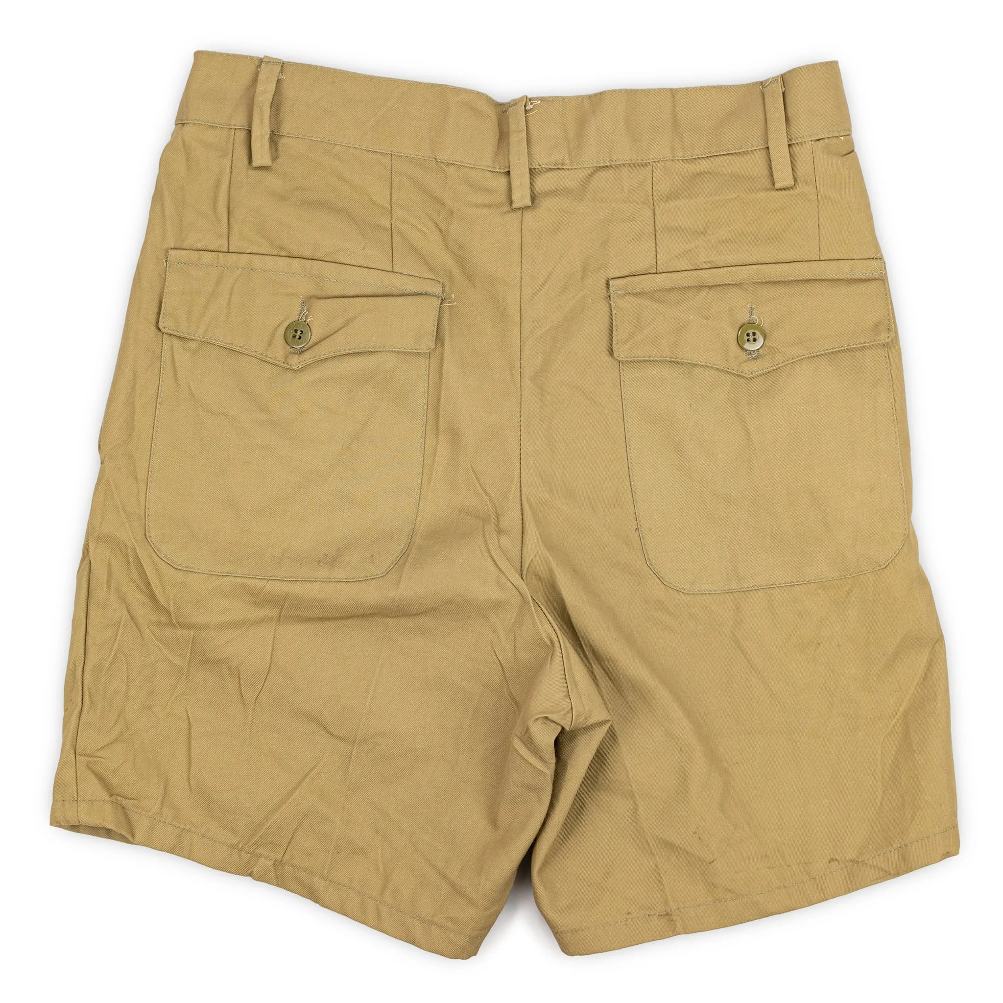 Italian Forze Armate Khaki Shorts [Five Button Fly]