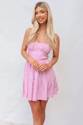 Izzy Mini Dress - Lilac