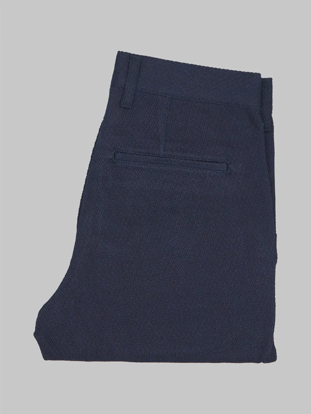 Japan Blue Sashiko Indigo Jacquard Shorts