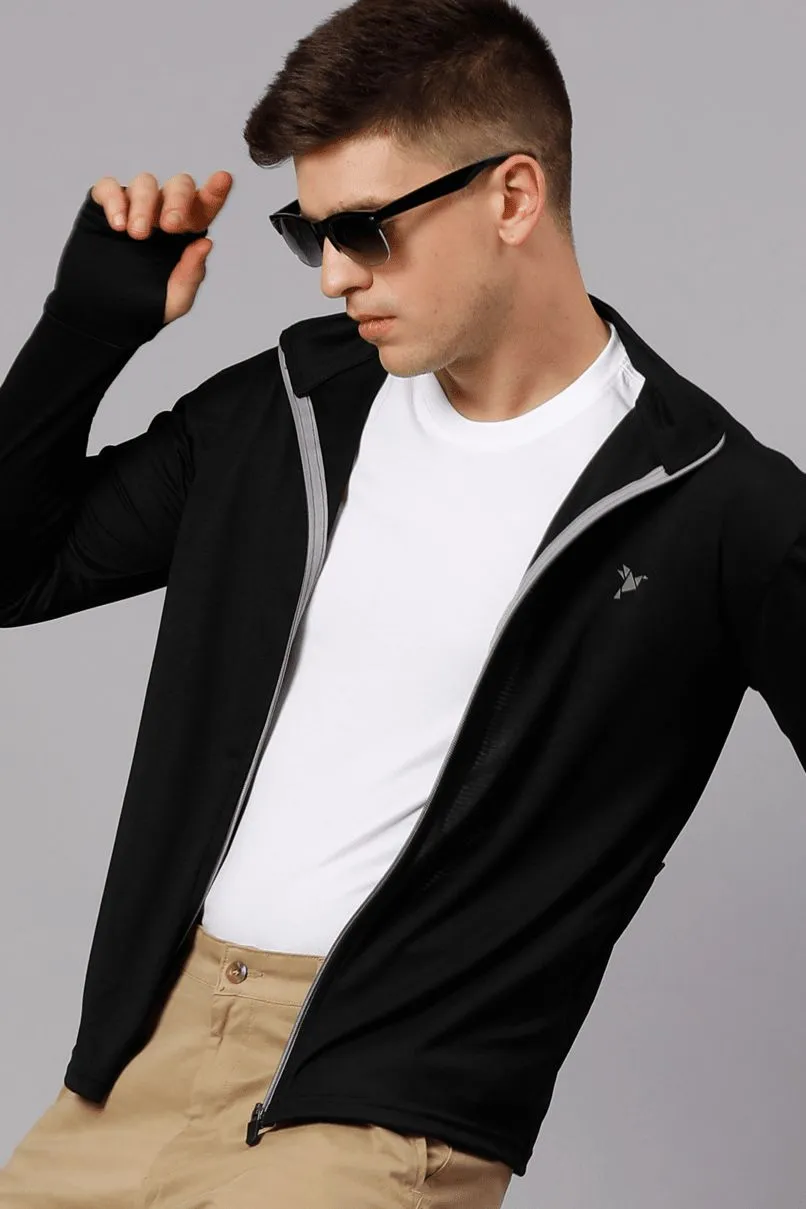 Jet Black - Sunblock Jacket