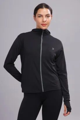 Jet Black - Women's Sunblock Jacket