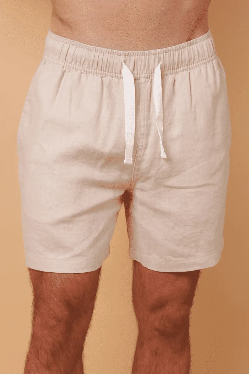 Kore amalfi linen short hay