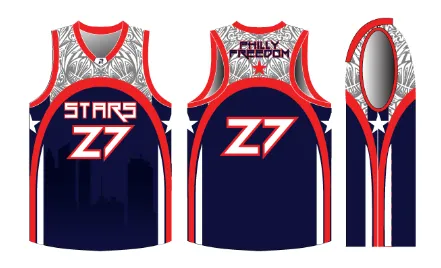 Ladies Racerback Basketball Jersey Size Samples