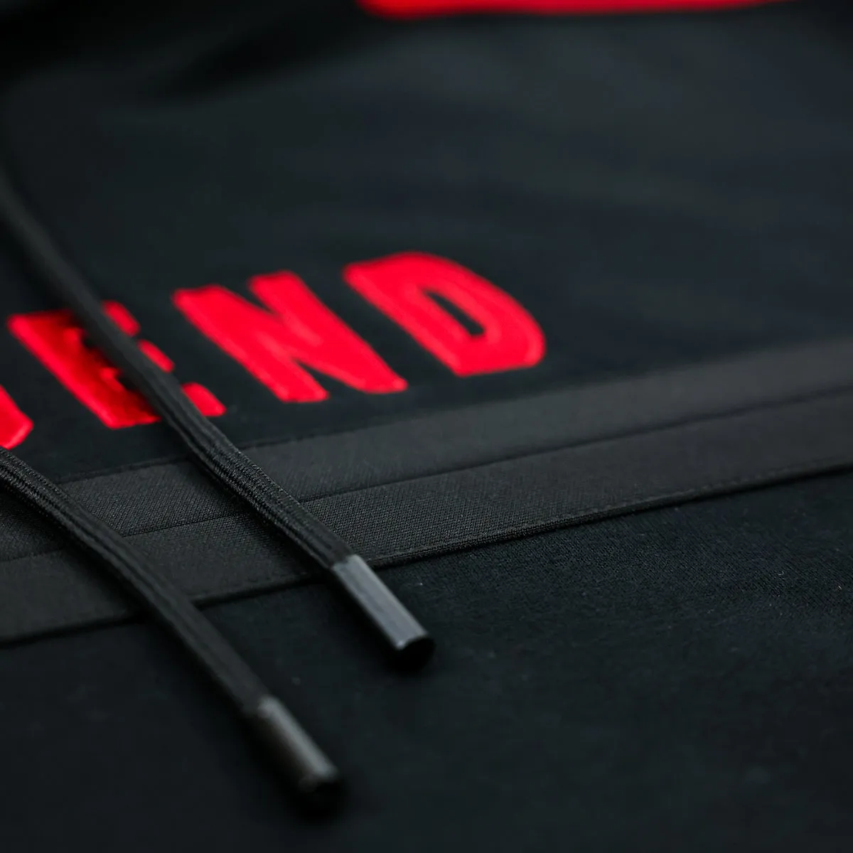 Legend Hoodie - Black/Red