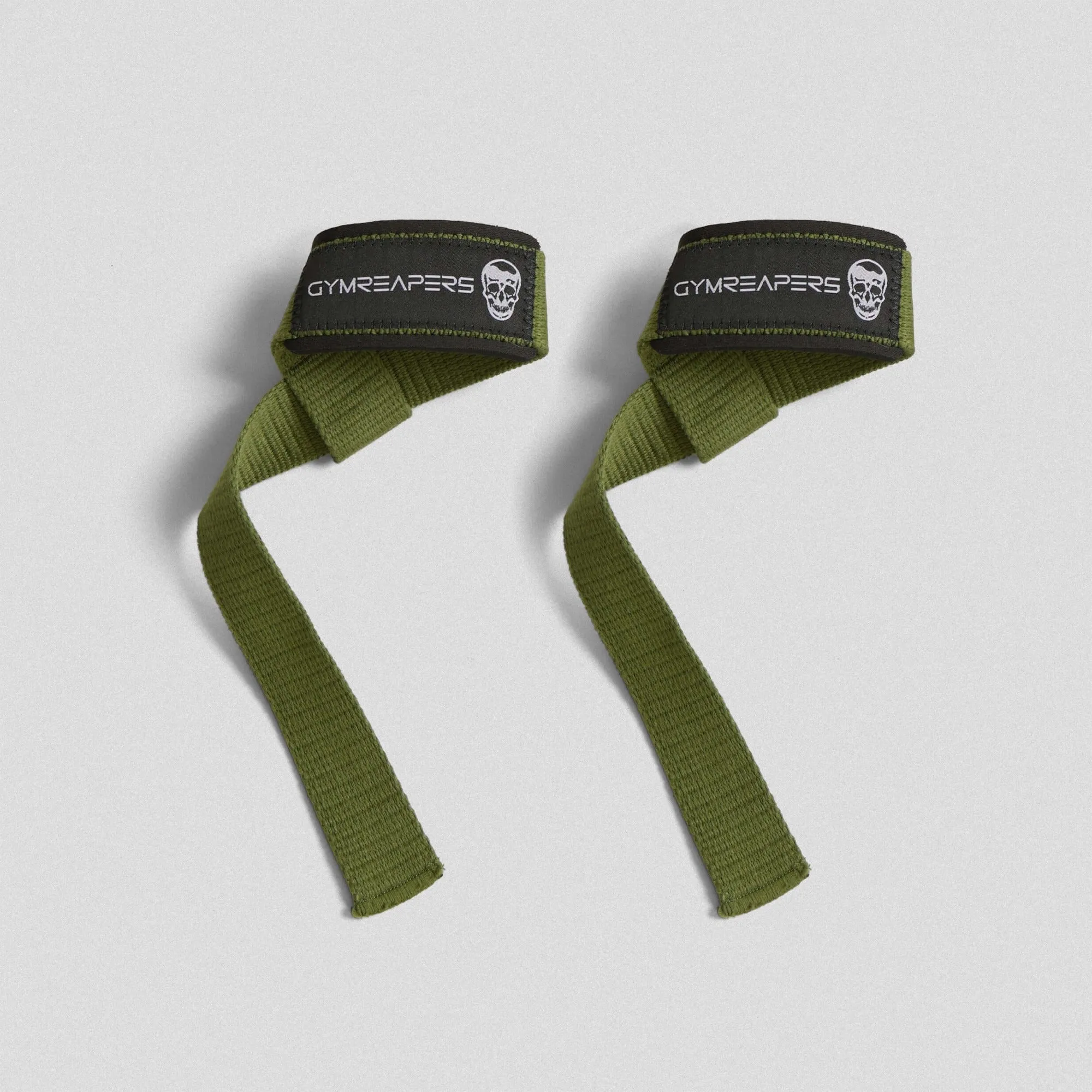 Lifting Straps | Premium Padded Weightlifting Straps - Green