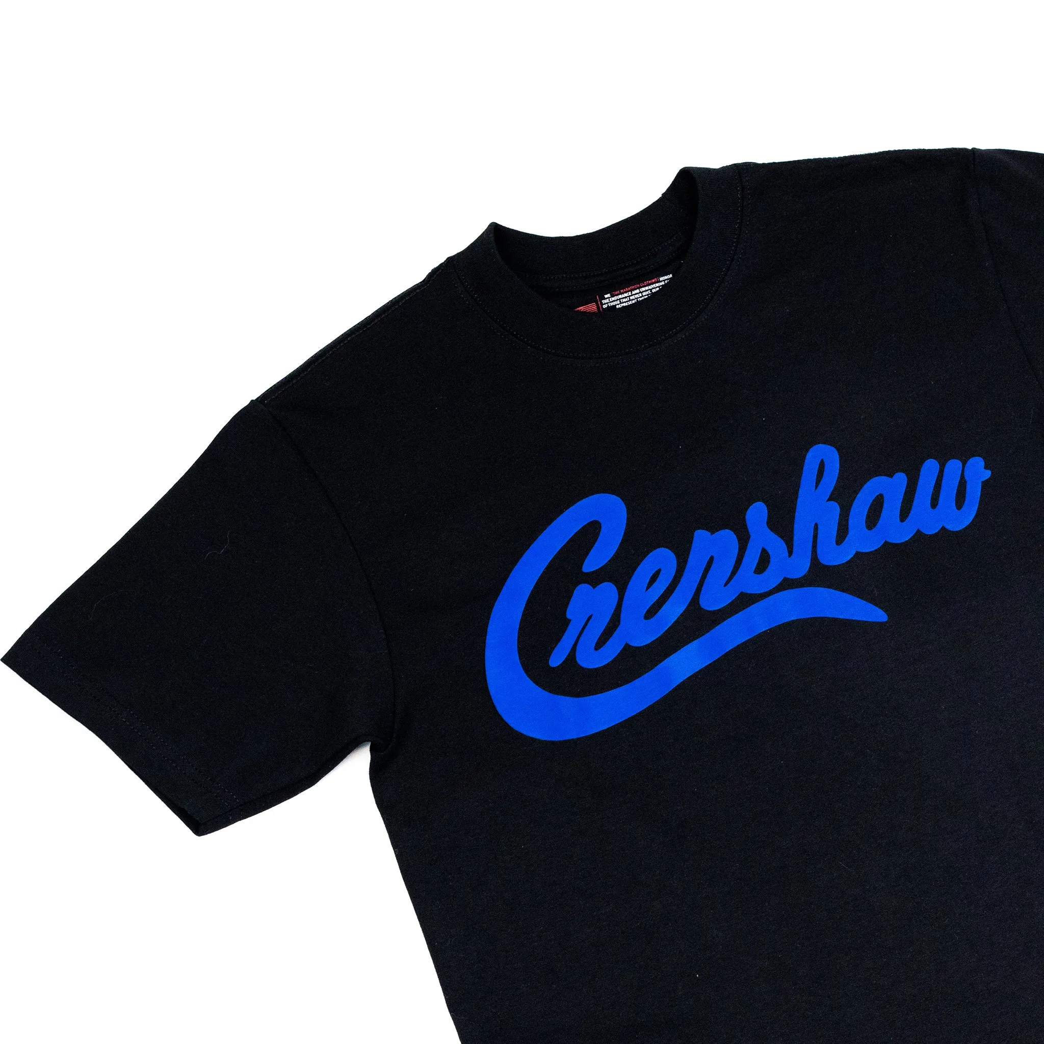 Limited Edition Crenshaw T-Shirt - Black/Royal