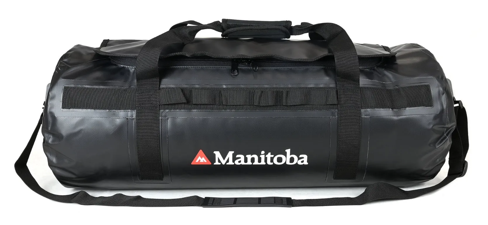 Manitoba 45L Gear Bag - Waterproof Travel Backpack/Duffle Bag | Black