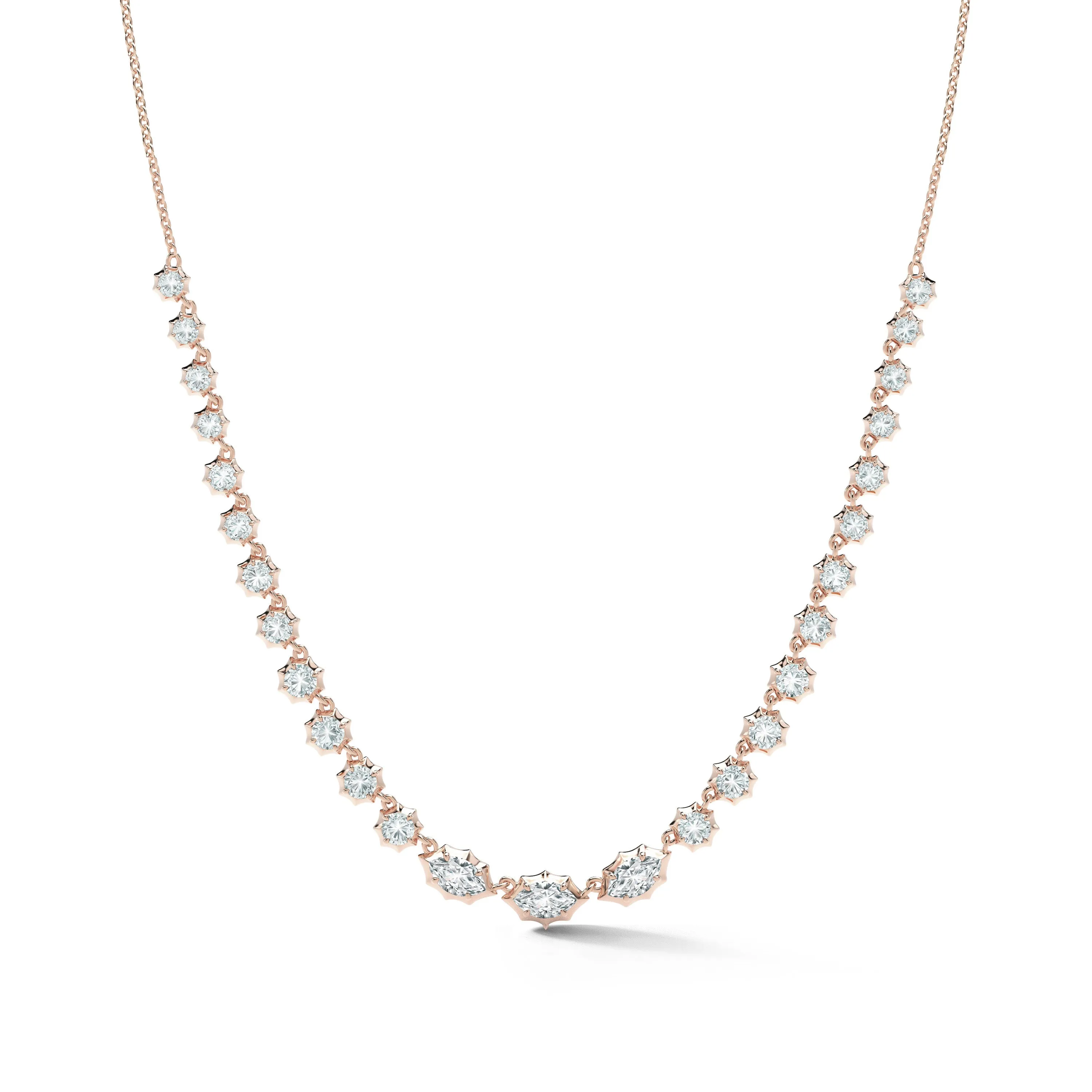 Maverick Diamond Riviera Necklace