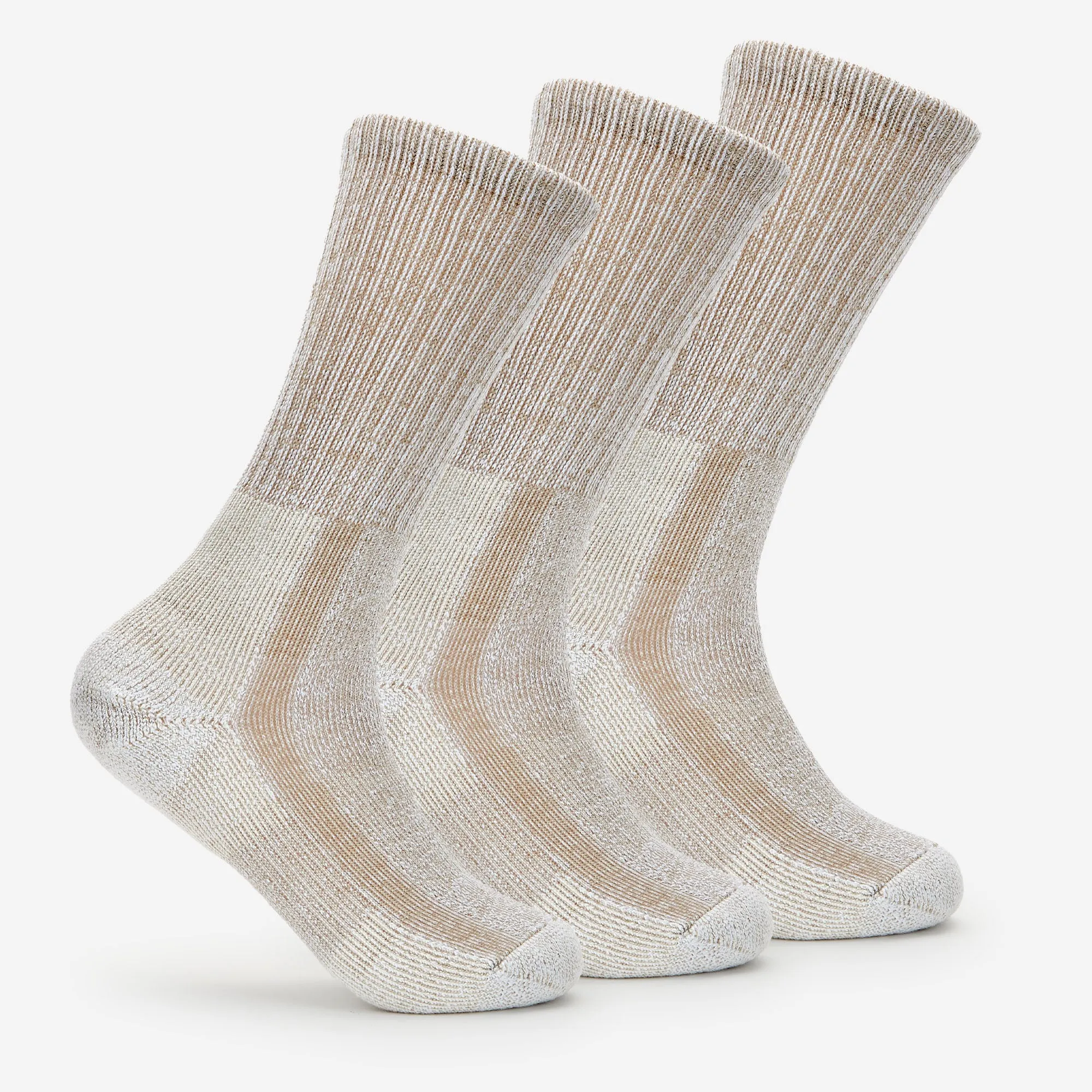 Men's Moderate Cushion Crew Hiking Socks (3 Pairs) | LTH