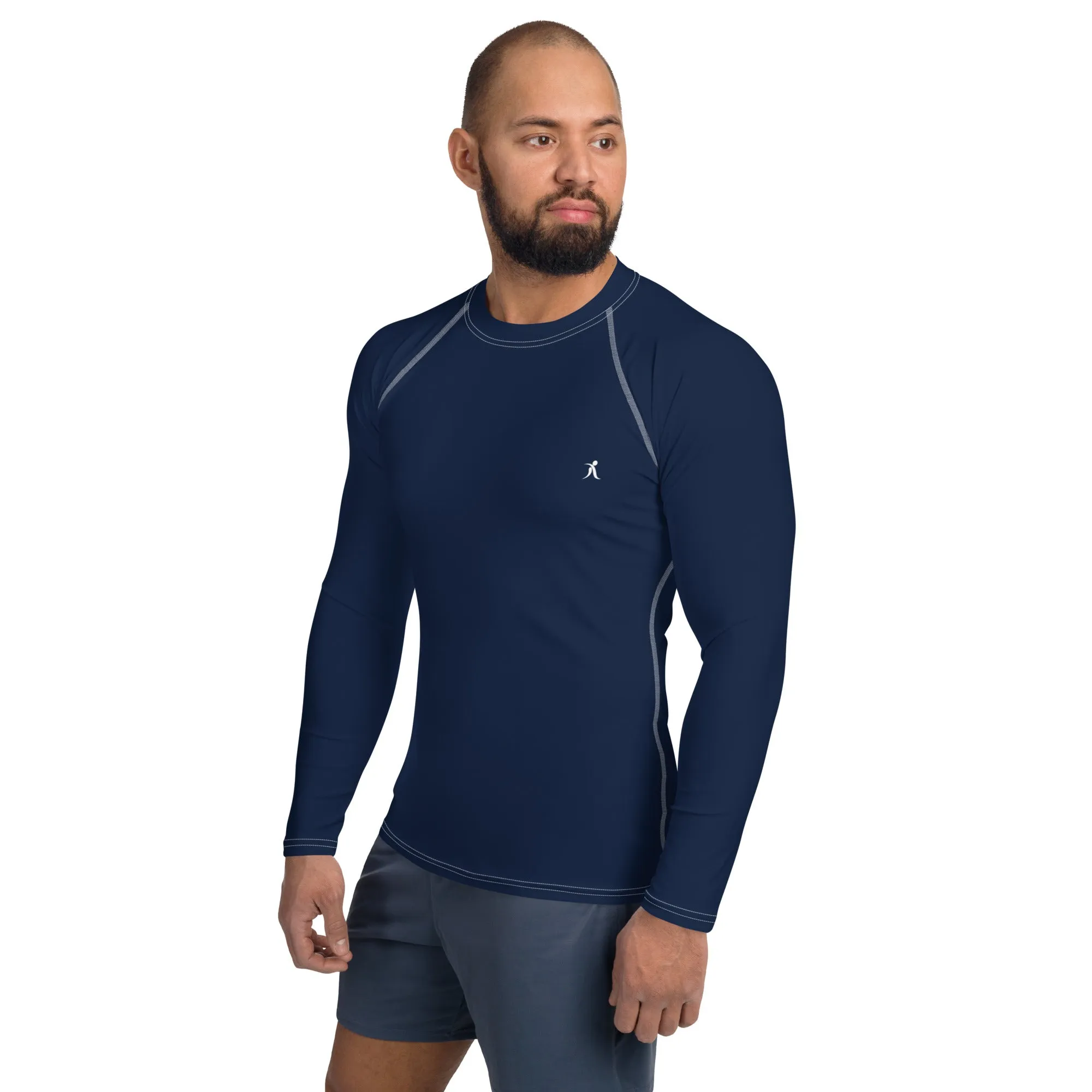 Men's Navy Rash Guard