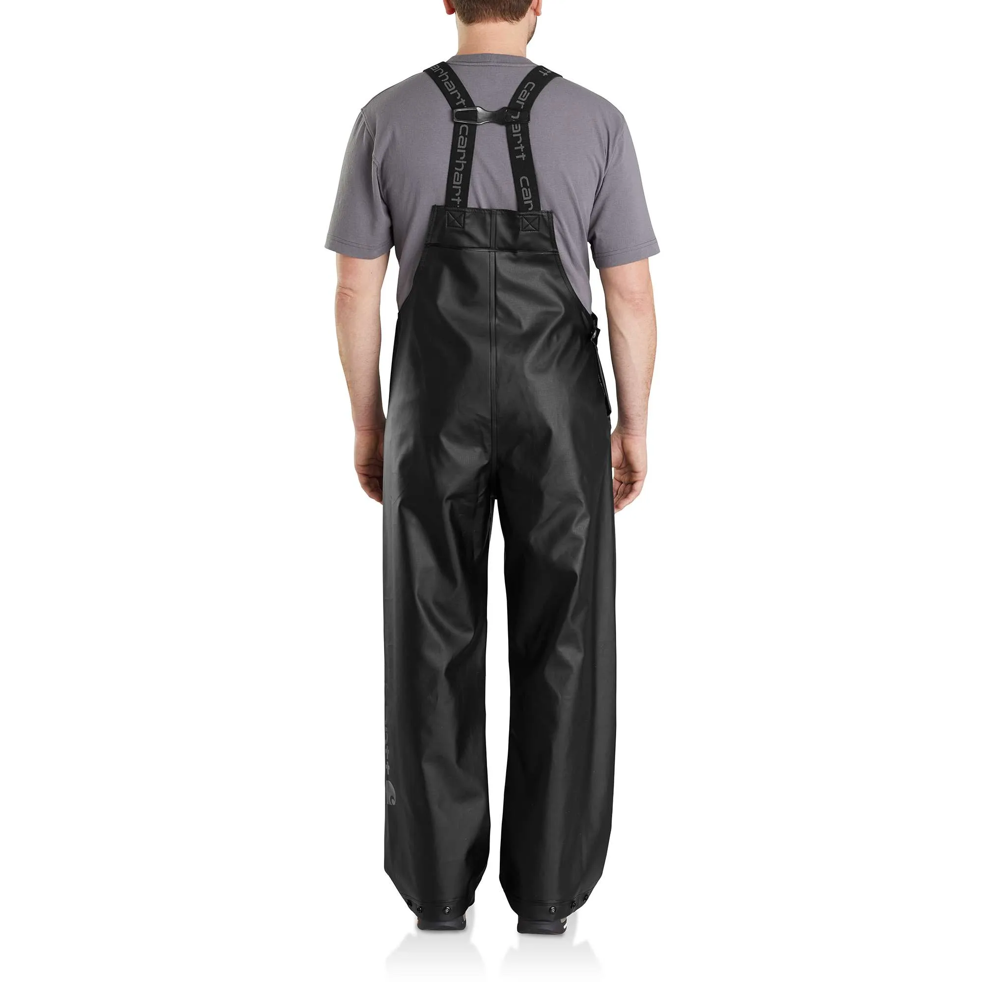 Midweight Waterproof Rainstorm Bib Overalls