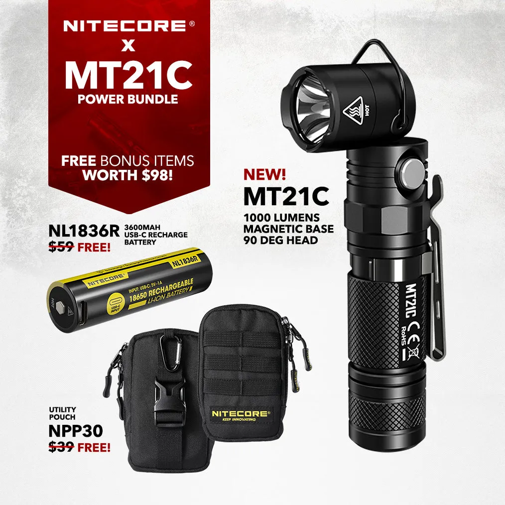 MT21C - 1000 lumens (Bundle)