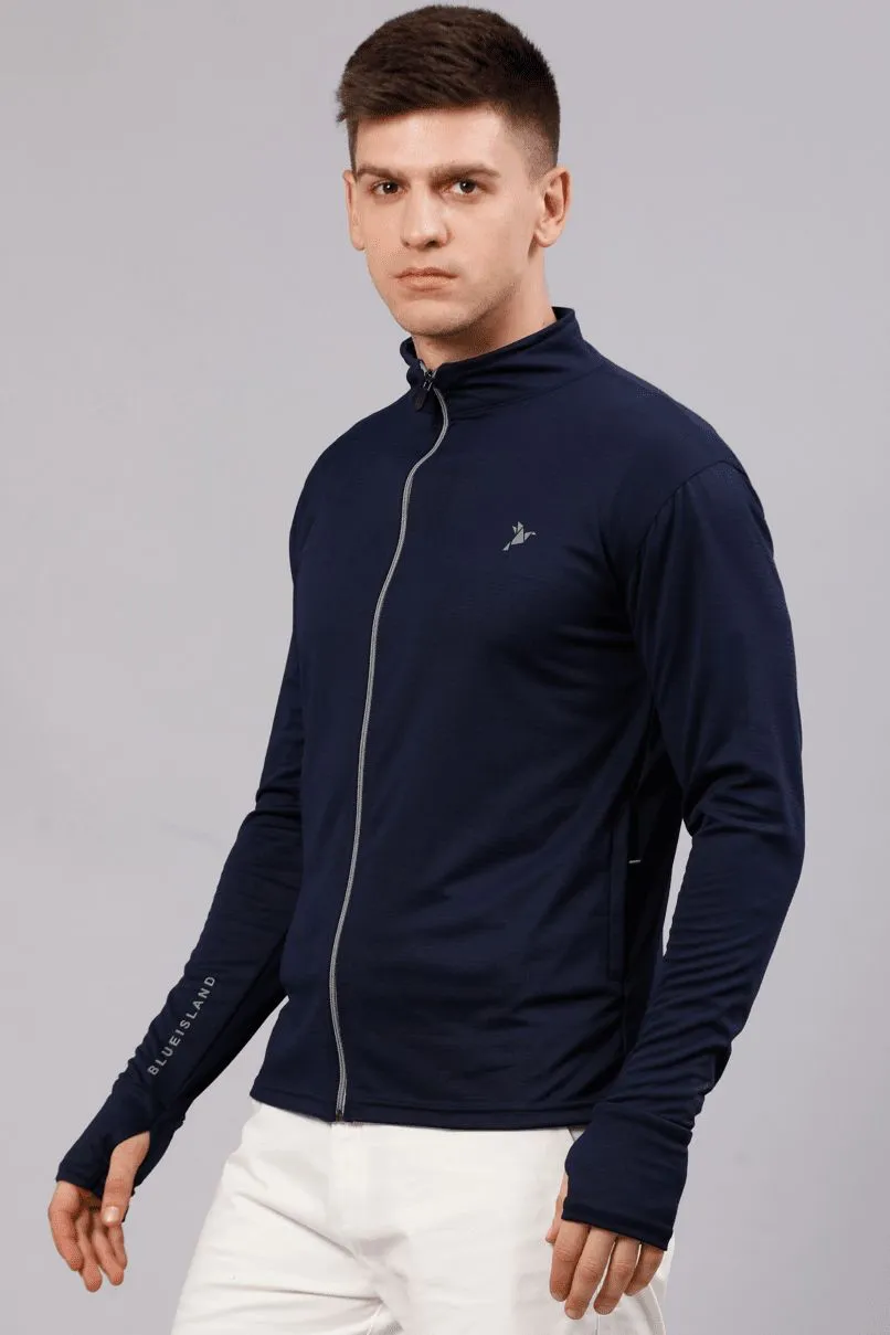 Navy Blue - Sunblock Jacket