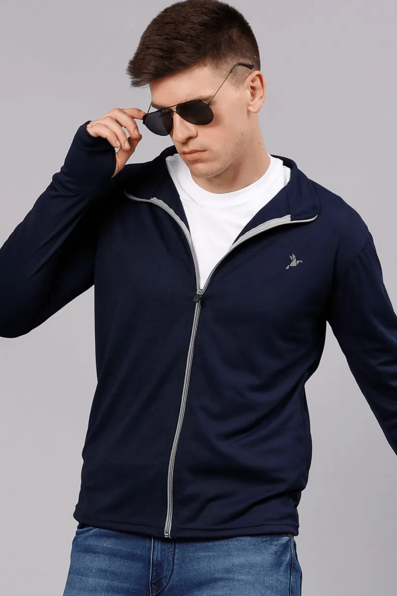 Navy Blue - Sunblock Jacket