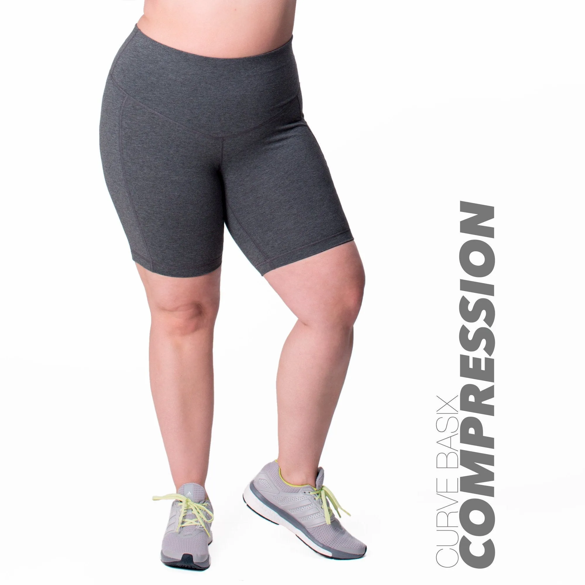 Navy Curve Basix Compression Bike Short