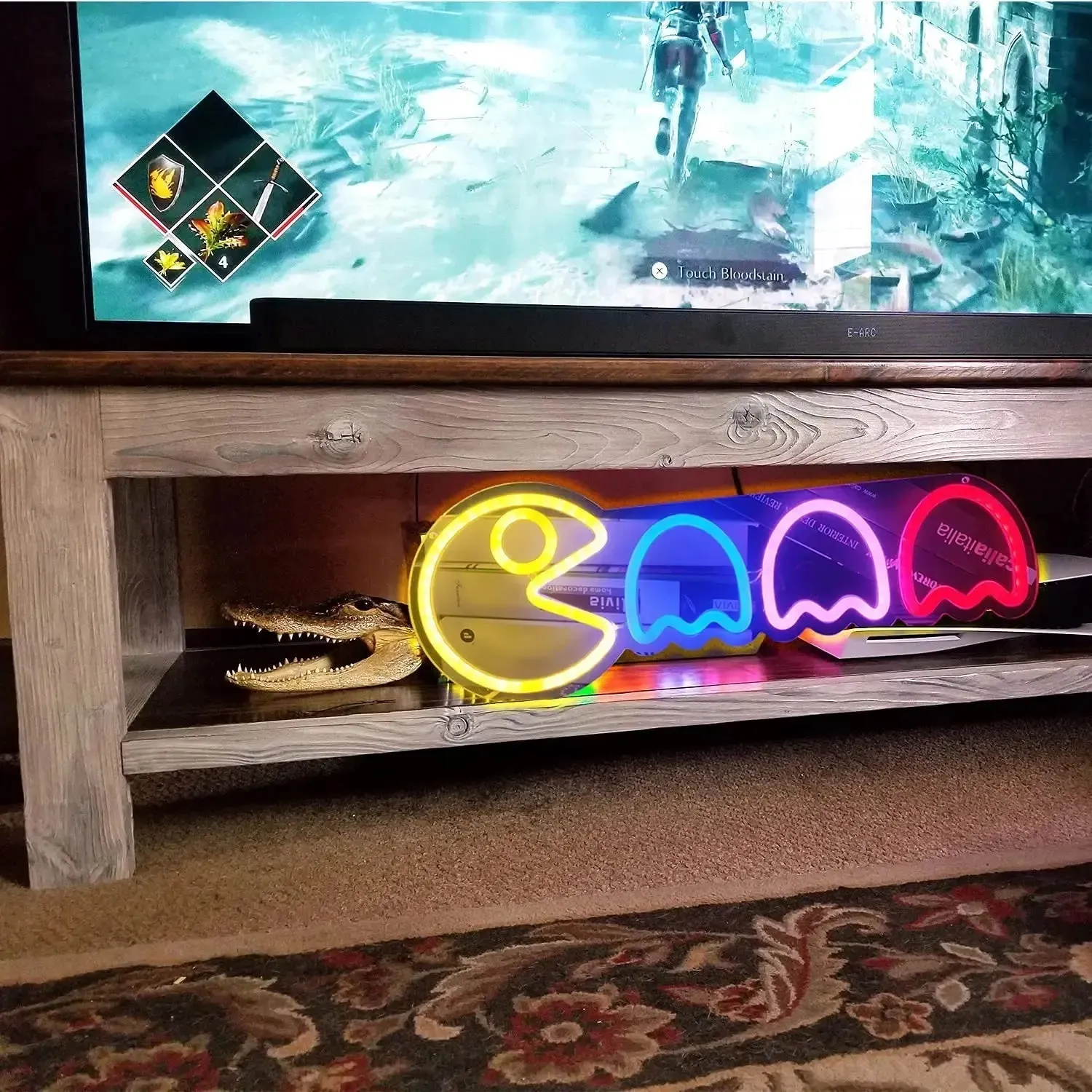 Pac Man LED Light Neon