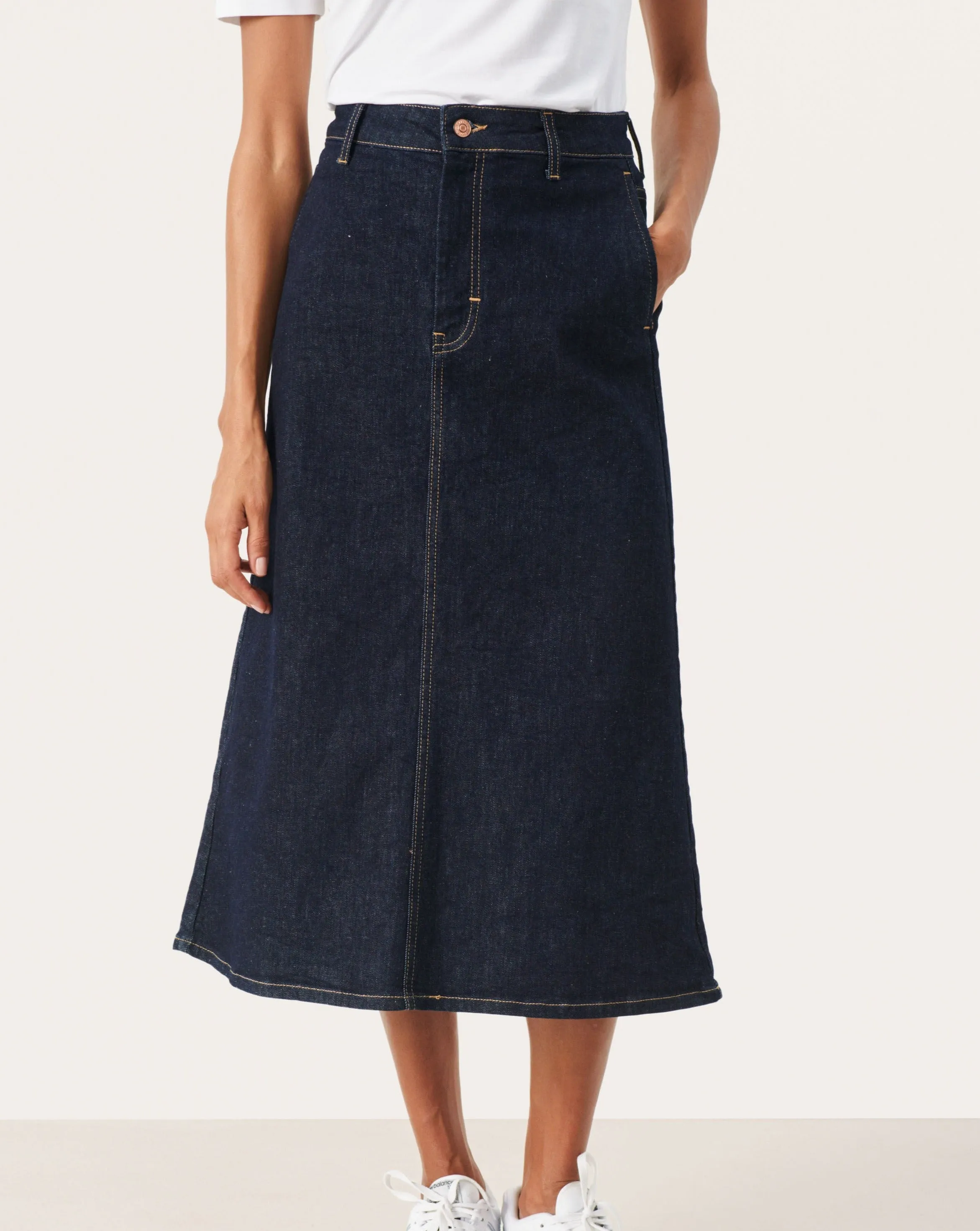 Part Two Frigge Denim Skirt