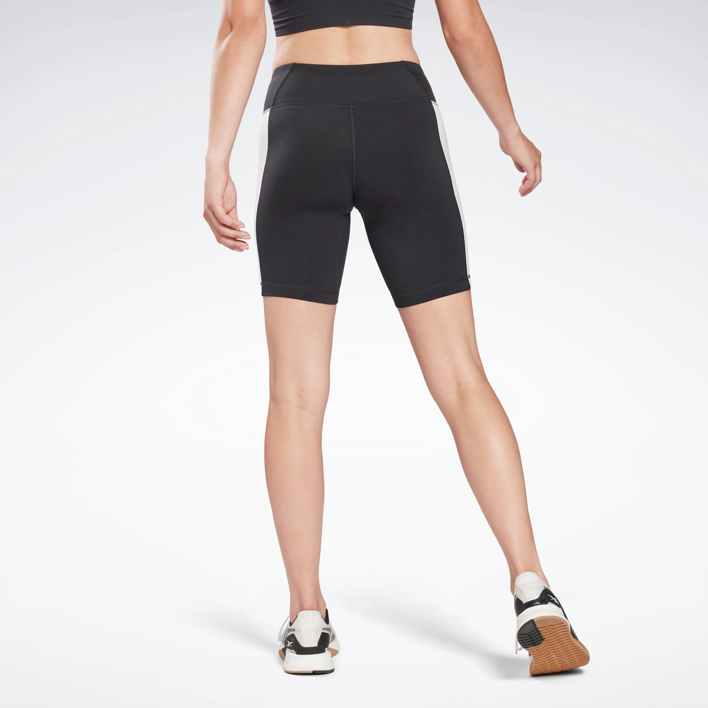 Piping Legging Shorts Night Black