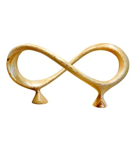 "Infinity" Wood Sculpture by Rock Cross