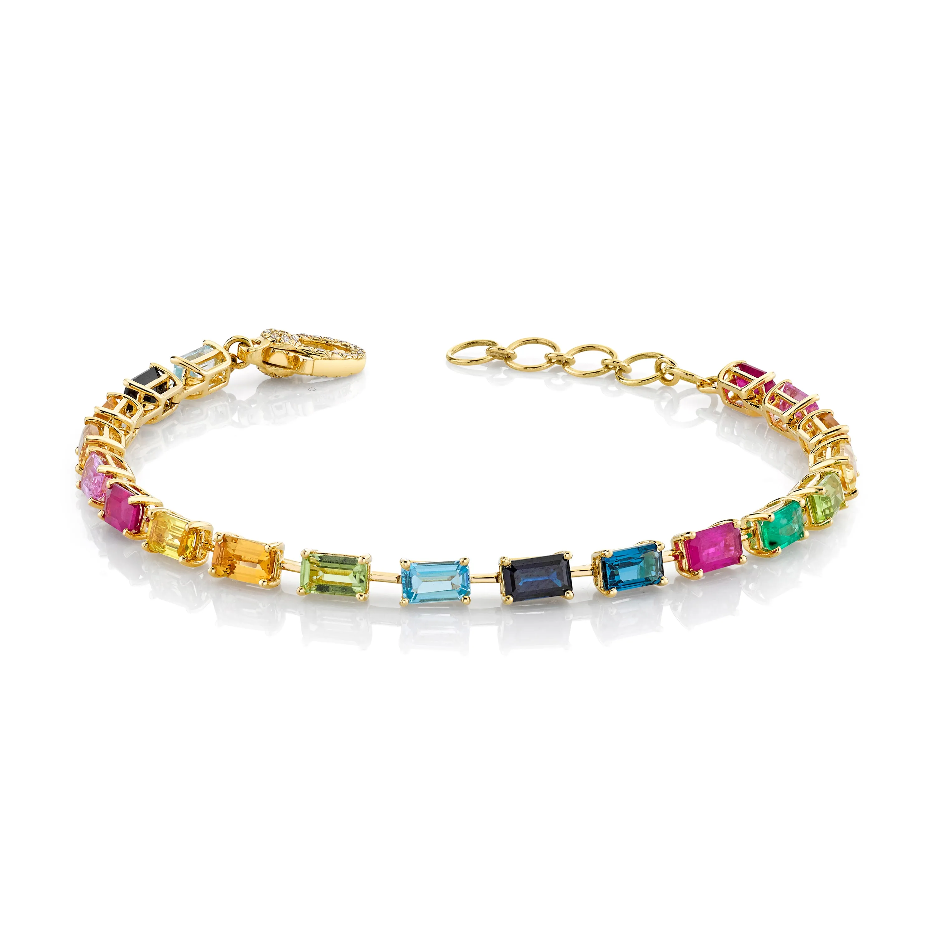 RAINBOW TENNIS BRACELET