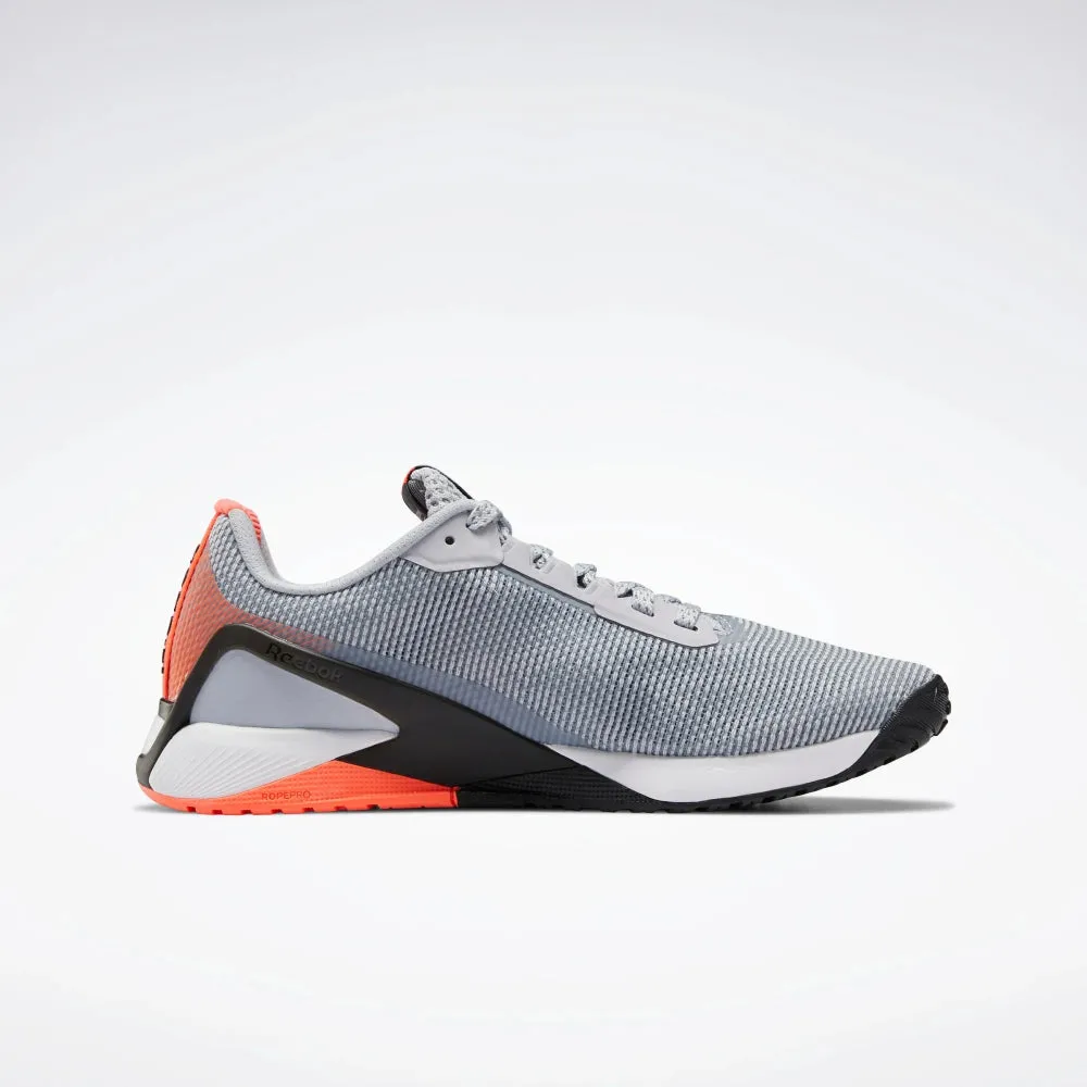 Reebok Men's Nano X1 Grit - Grey/Orange