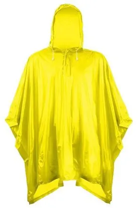 Romano nx PVC Waterproof Reusable Rain Ponchos Raincoat Rainwear Hooded Camping