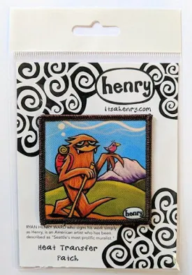 Sasquatch Hiking Patch | Original Art by Seattle Mural Artist Ryan "Henry" Ward