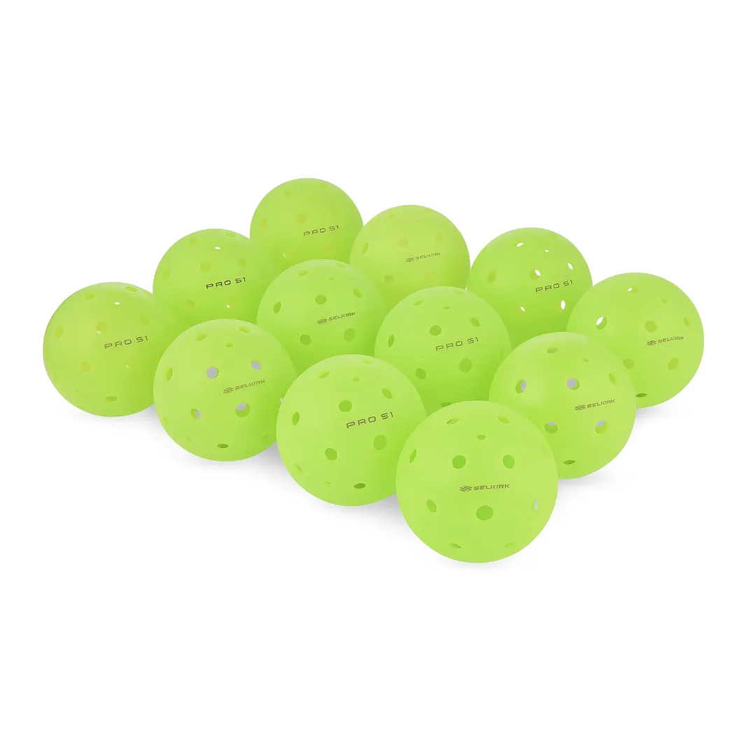 Selkirk Pro S1 Pickleball Ball [Individual 12-Pack]