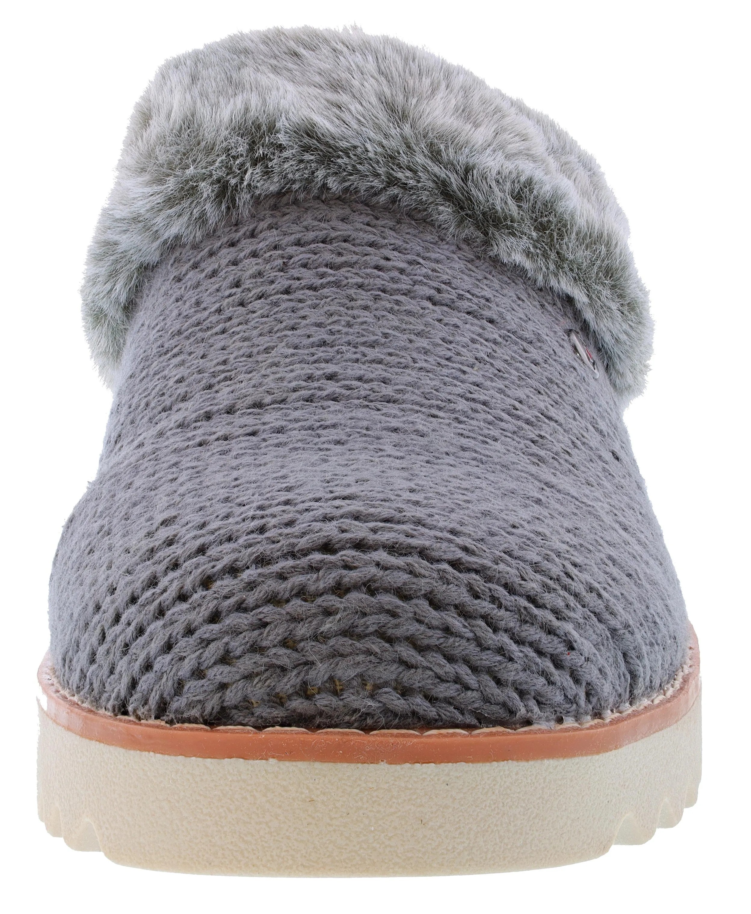 Skechers Bobs Women's Mountain Kiss Sweet Summit Memory Foam Slippers