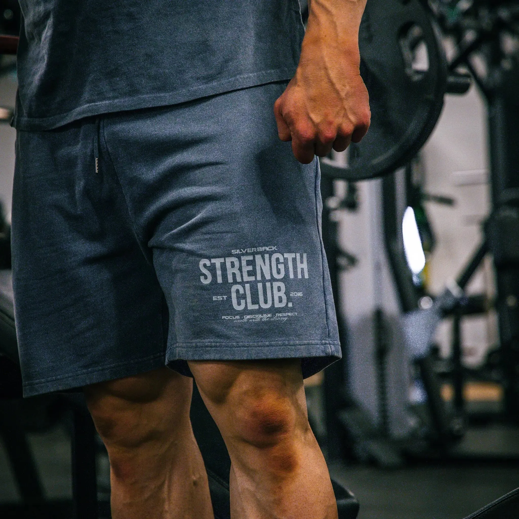 Strength Club - Acid Wash Shorts