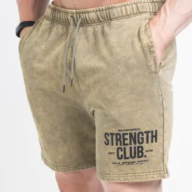 Strength Club - Acid Wash Shorts