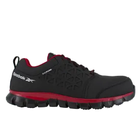 Sublite Cushion Composite-Toe Athletic Work Shoe Black/Red