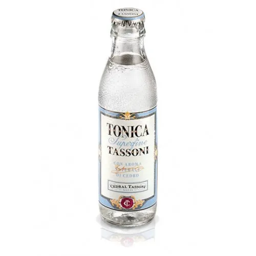 TASSONI NATURAL CITRON TONICA -(4 X 6.09 OZ) 12 pack