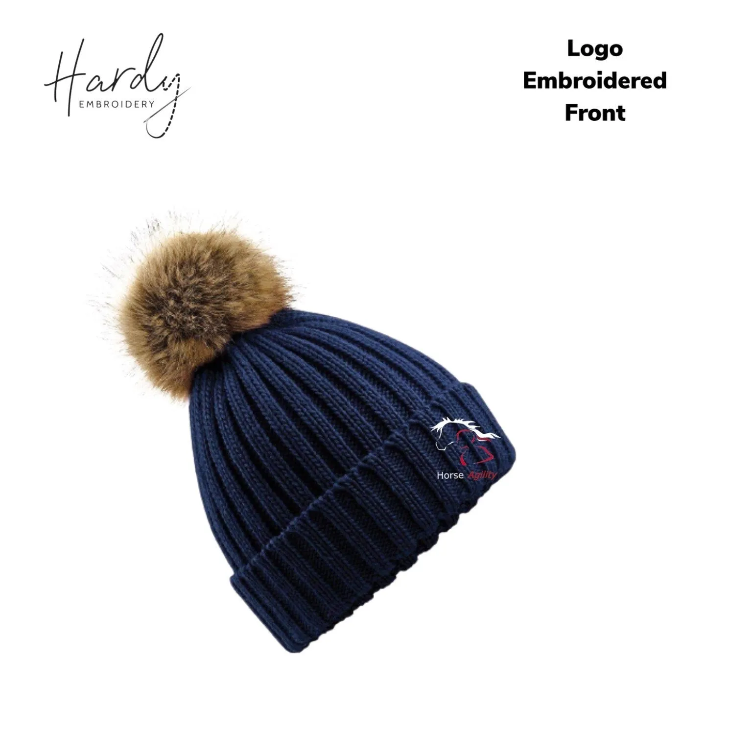 The International Horse Agility Club Bobble Hat