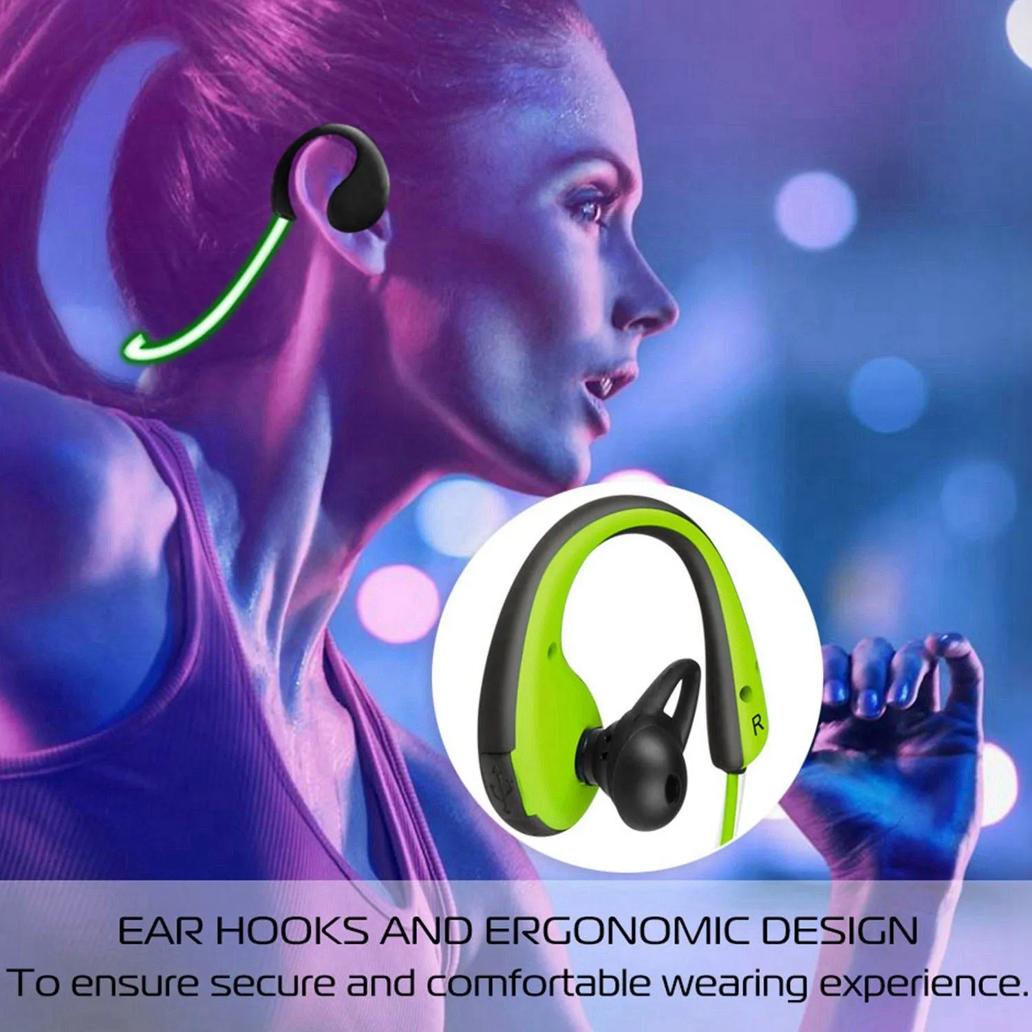 V4.1 Neckband Wireless Sports Headset