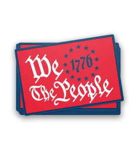 We The People "Limited Edition" Decal